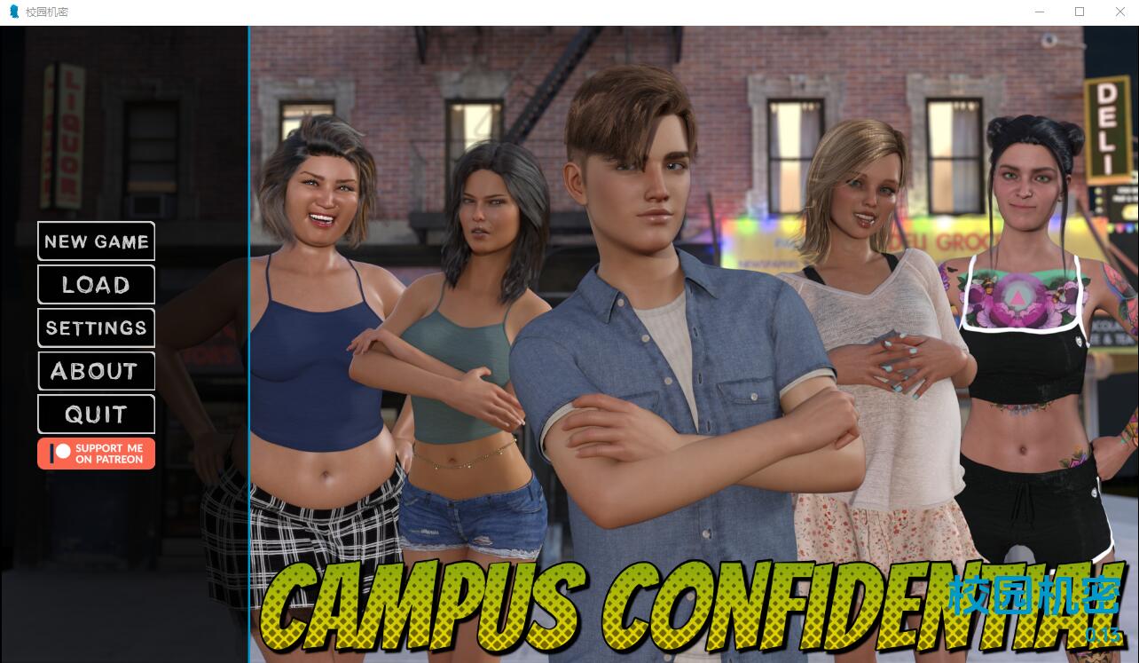 [欧美SLG/汉化] 校园机密 Campus Confidential-0.13 PC+安卓汉化版 [/1.1G/微里直连]插图