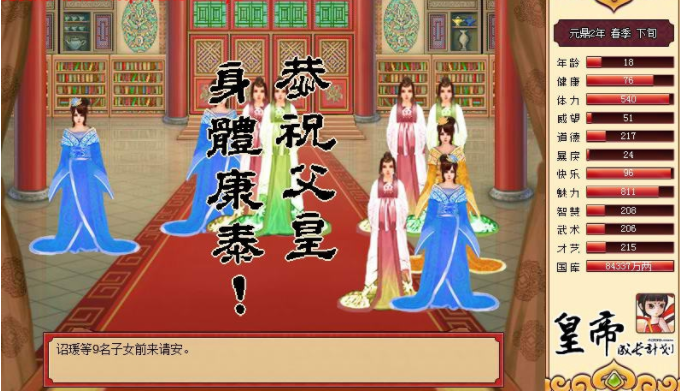 [国人模拟经营神作/中文] 皇帝成长计划1.8.2 重口味无敌作弊中文版  [/200M/微里直连]插图4
