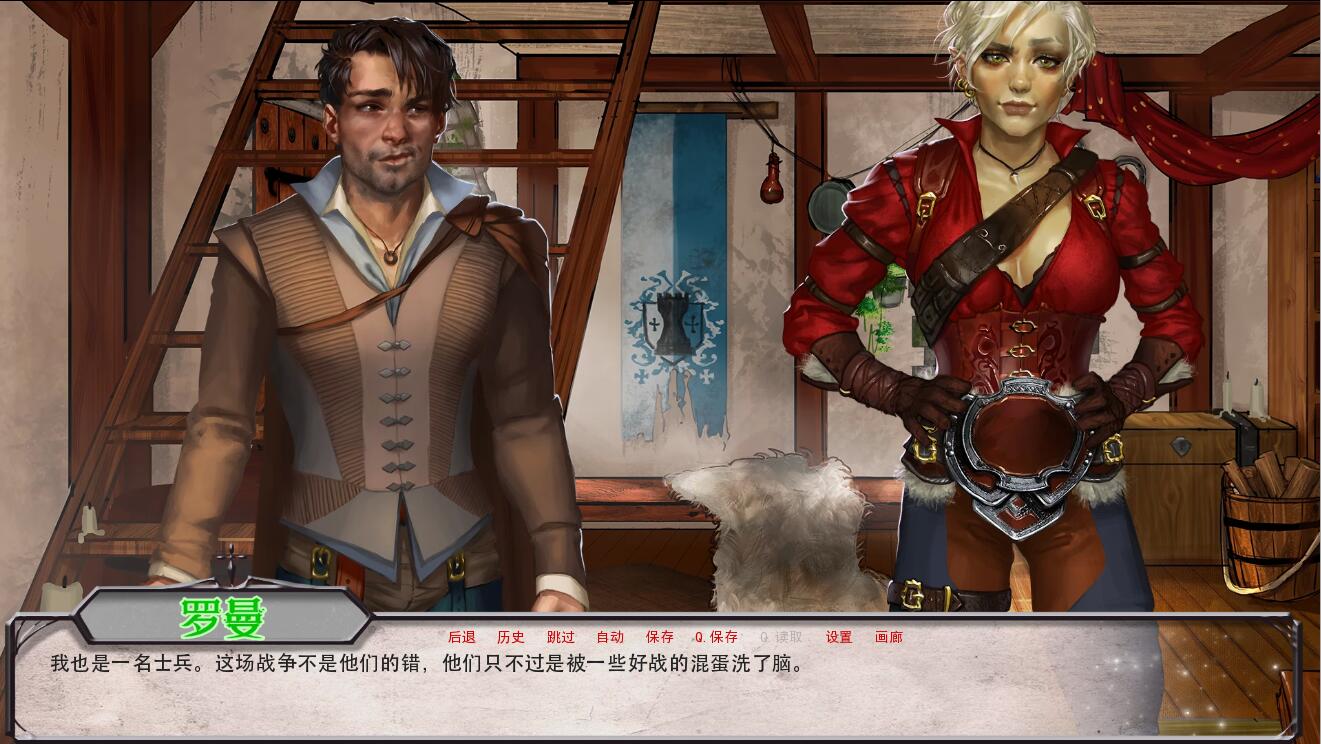 [欧美SLG/汉化] 血色玫瑰 SanguineRose Ver3.4.1 PC+安卓最终高压精翻汉化版+CG  [夸克/UC/520M]