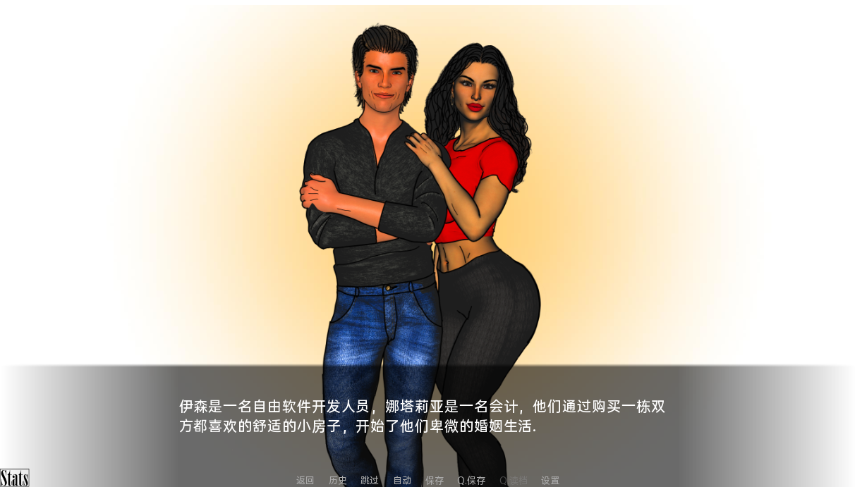 [欧美SLG/汉化] 情侣的爱与欲二重奏 A Couple’s Duet of Love & Lust v0.11.3 PC+安卓汉化版 [/2.5G/微云直连]插图1